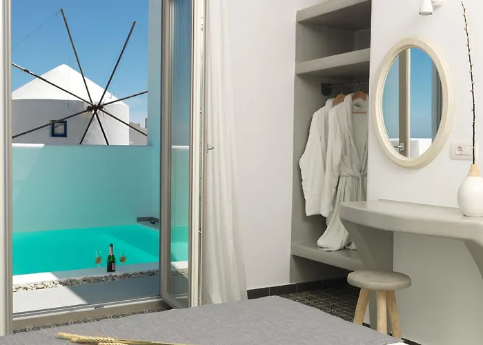 Drops Santorini Island